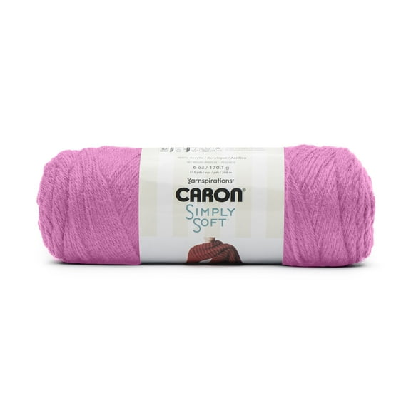 Caron® Simply Soft™ #4 Worsted (Medium) Acrylic Yarn, Blackberry 6oz/170.1g 315 Yards