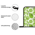 thumbnail image 4 of Naloa Green Various Lemons Oven Mitts and Pot Holders 4 pcs Set, Cooking Baking Grilling Kitchen Oven Glove for Cooking, 4 of 6