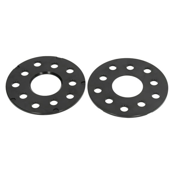 Wheel Spacers,2pcs 5mm/0.20in Aluminium Alloy Wheel Adapters Hub Centric Wheel Adapters Meticulously Designed