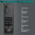 thumbnail image 4 of 4-6 Gun Safe, Biometric Gun Safe, 54" Long Gun Safe for Pistol, Quick Access Gun Cabinet for Shotguns with Backlit Keypad, Dual Alarm System and 3 Gun Racks, 4 of 10