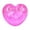 Pink, variant on Heart Shaped Glitter Stress Ball Soft Fidget Toy for Anxiety Relief and Sensory Stress Management Made of Flexible TPR Material for Adults and Youngsters