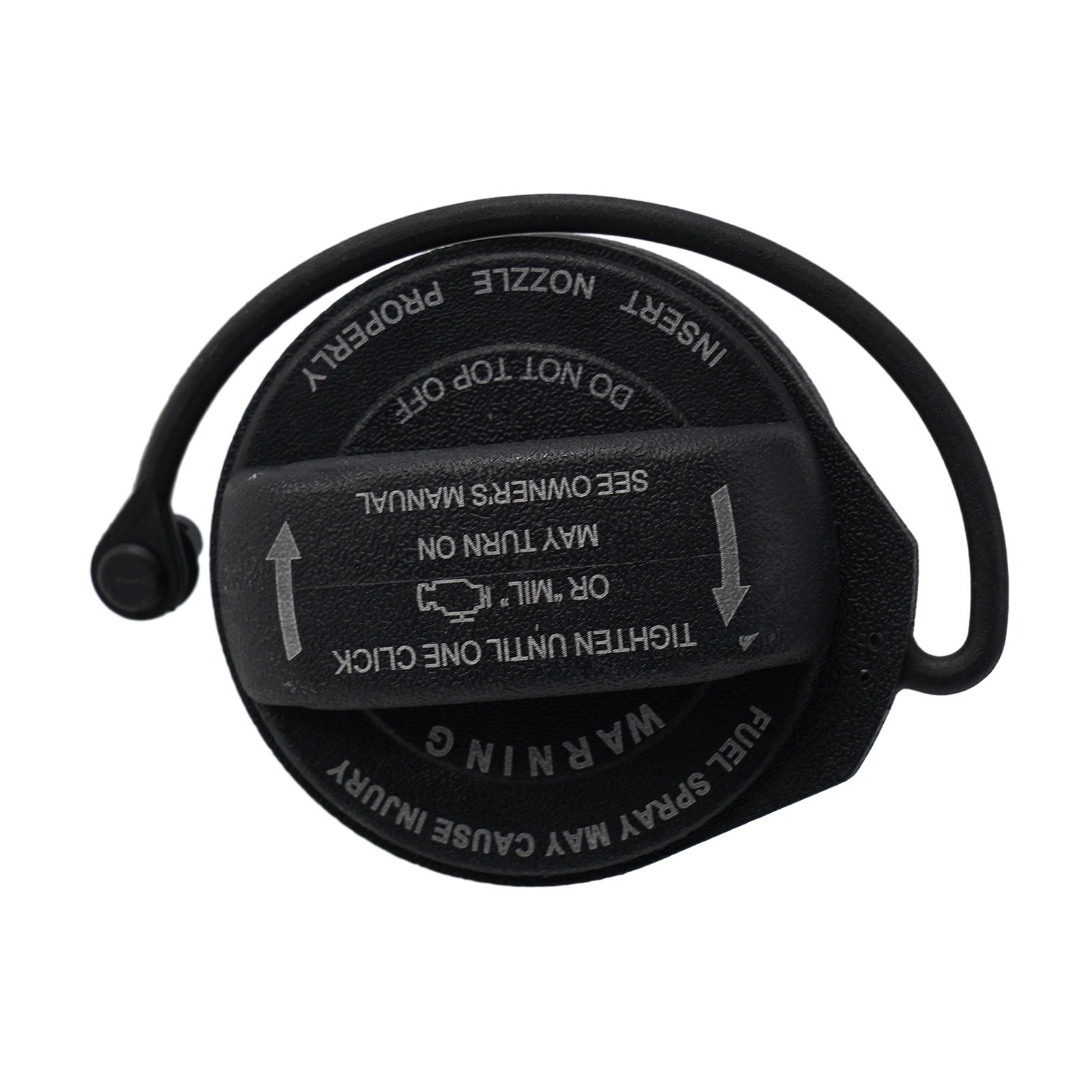 Bouchon De Réservoir De Carburant Pour Porsche Cayenne 2011-2018 - Référence 95820124131 - Remplacement Direct En Plastique Noir
