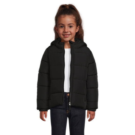 Swiss Tech Girls Heavyweight Puffer Coat, Sizes 4-18 & Plus