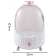 thumbnail image 2 of Coofit Makeup Organizer Plastic Portable - LED Cosmetic Holder Large Makeup Drawer Box, 2 of 10