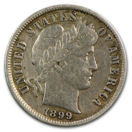 - 1899 Barber Dime AU