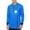 Blue, variant on TOPTIE Men's Official Soccer Long Sleeve Referee Jersey USSF Pro Uniform-Blue-XL