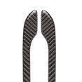 thumbnail image 3 of 4 piezas de cubierta de manija de puerta de automóvil, exterior izquierdo y derecho, decoración de protector, ajuste de envoltura de calcomanía para T Fibra de carbono brillante Soledad Tapa de cubierta de manija de puerta, 3 of 3