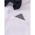 thumbnail image 4 of CARETOO Baby Boy Clothes Suit Romper Outfits Suspender Pants Bowtie Gentlemen Wedding 9-12 Months, 4 of 13