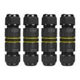 thumbnail image 1 of Bgsha 3 Pin Outdoor Junction Box IP68 Waterproof Electrical Cable Wire Connector, 1 of 9