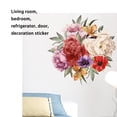 thumbnail image 4 of Cateissary Pegatinas de pared, papel tapiz de flores rosas hermosas, calcomanías autoadhesivas simples, póster, Mural, telón de fondo, pegatina Decoración del hogar, 4 of 6