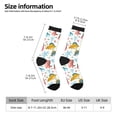 thumbnail image 2 of Balery Dinosaur Calcetas Largas con Estampado para Hombre y Mujer – Suaves y Transpirables, Talla Única (US 5-11), 2 of 6