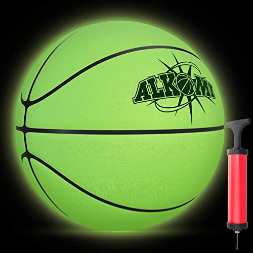 GlowCity LED Light-Up Basketball-29.5-inch-Official Size-Glow In The Dark Fun 