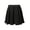 Black, variant on Toddler Little Girls Ballet Dance Chiffon Skate Skirt with Elastic Waist