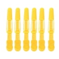 thumbnail image 3 of 6Pcs Cheveux, Glisser Simple Pince à Cheveux Outil Anti-Barbier Section Chaude Griffe Fermoirs Noir, 3 of 8