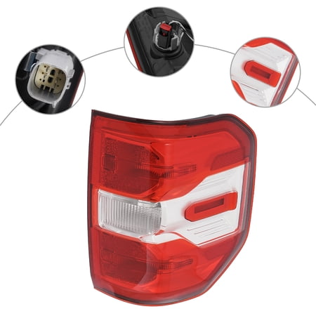 Right Side Taillight Assembly, Rear Tail Light, LED Taillight For 2022-2024 Ford Maverick Lariat