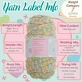 thumbnail image 5 of JubileeYarn Hug Me! Sweater Yarn - Jumbo Polyester - 300g/Skein - Ooh La La - 2 Skeins, 5 of 7