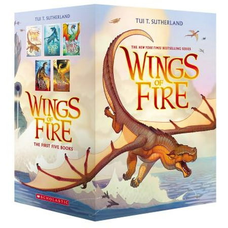Wings of Fire Boxset, Books 1-5 (Wings of Fire) (The Best Way To Start A Fire)