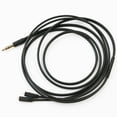thumbnail image 2 of OFC Wire Headphone Cable for Ultimate Ears UE TF10 SF3 SF5 5EB 5pro TripleFi 15vm 4ft/1.2m, 3.5mm Jack, Black, 2 of 5