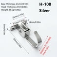 thumbnail image 2 of TOP-MAX 4PCS Jack Stands Wall Mount Organizer 304 Stainless Steel Holder Hooks for Home Office (H-108 Silver), 2 of 8