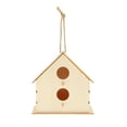 thumbnail image 2 of Casa de pájaros de sin terminar para observación de aves, jardín, patio, casa para pájaros colgante decorativa, de pájaros para , - 6 estilo 6 SM SunniMix casas de aves, 2 of 8