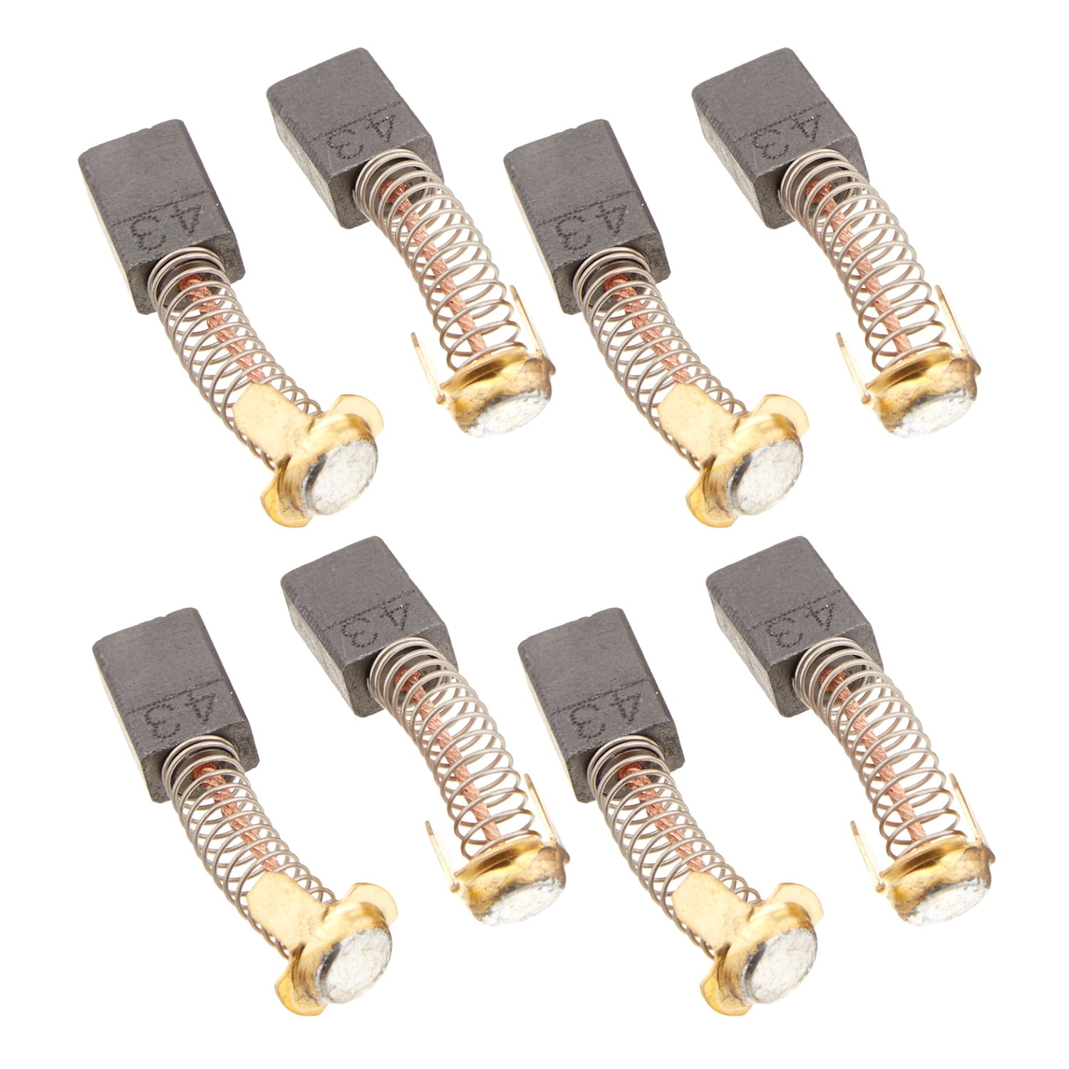 Hitachi 999043 Carbon Brush 8Pack (4 2Packs) for C8FB2, WH22, C7SC