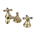 thumbnail image 1 of Kingston Brass Royale Deux Poignée 8 "à 16" Robinet de Toilette Répandu avec Laiton Pop-up, 1 of 1