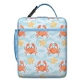 thumbnail image 5 of Marine Adorable Crab Lunch Box Insulated Lunch Bag Box Women Men Reusable Cute Insulated Lunch Box for Commuters Cooler Tote Bag Lunchbox for Office School Picnic, 5 of 6