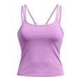 thumbnail image 3 of Women's Under Armour Motion Strappy Tank Top Color: Black Size: MEDIUM, 3 of 4