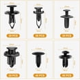 thumbnail image 2 of 190 Pieces Car Clips, Car Plastic Clip Rivet Automotive Repair, Plastic Rivets Fasteners, Plastic Rivet Clip Fastener Universal Auto Door Trim Panels, 2 of 5