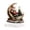 B, variant on YuanGuangQ Christmas Acrylic Tabletop Sign, Flat Mini Christmas Tree Santa Scene Desktop Ornament, Xmas Holiday Party Mantel Decor Gift for Home Indoor Shelf Desk.