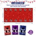 thumbnail image 3 of Gatherfun Graduation Decorations 2026, Congrats Grad Table Cover for Graduation Party Supplies, 3 pcs Class Blue Red Purple Tablecloths, 54x108 Inch, 3 of 7
