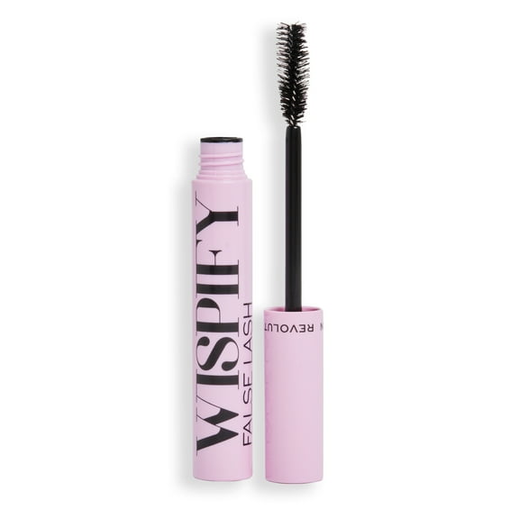 Revolution Wispify False Lash Mascara, Wispy Volume, Ultra Black