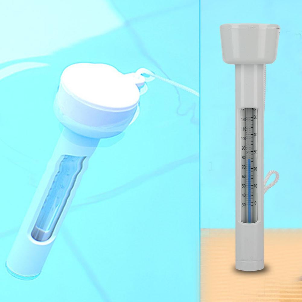 Ccdes Water Thermometer,Indoor Outdoor Mini Floating Water Thermometer for Swimming Pool Spas Fish Tank Aquarium , Mini Water Thermometer