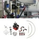 thumbnail image 1 of Kit de Regulador de Presión de combustible Ajustable Para Automóvil Con Manómetro y 7 Accesorios, Manguera de Acero inoxidable para máxima Capacidad de Bomba, 1 of 7