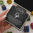 thumbnail image 5 of Best Gift For Daughter On Christmas, Daughter Gift Form Mom, Daughter Gift From Dad, I Am Proud Of You, Mother's day Gift Necklace With Meaningful Message Card Inside, 5 of 7
