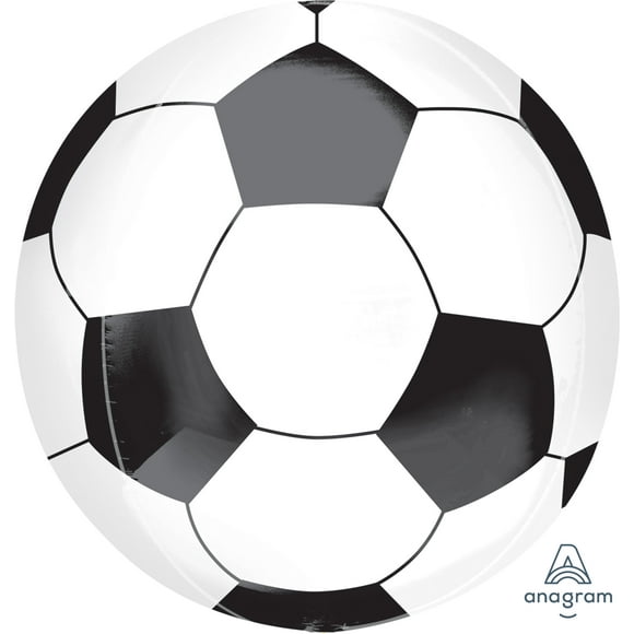 Spectacular Soccer-Themed Orbz Foil Balloon - Delightful Party Decor with Extended Float Time