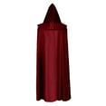 Woman And Man Witch Cloak Cape Cloak Robe Cloak Two Piece Set Red And woman-and-man-witch-cloak-cape-cloak-robe-cloak-two-piece-set-red-and