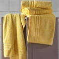 thumbnail image 2 of Hawmam Linen Yellow Bath Towels - Luxury 8-Pack 27x54 Large Bath Towel, Soft, Fluffy, Quickdry, 100% Turkish Cotton, 600 GSM, Super Absorbent, Hotel Quality, Eco-Friendly for Bathroom, Spa, Airbnb, 2 of 7