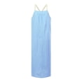 thumbnail image 5 of Womens Casual Loose Camisole Dress Spaghetti Strap Solid Maxi Dresses，Sizes S-XXL, 5 of 8
