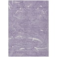thumbnail image 2 of Addison Rugs Chantille Indoor/Outdoor Transitional Lines Purple Washable Rectangle Rug, 8' x 10', 2 of 6