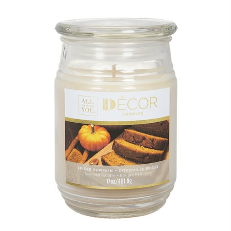 All Things You Large Jar Candles: Spiced Pumpkin, 17 (Best Pumpkin Spice Candle)