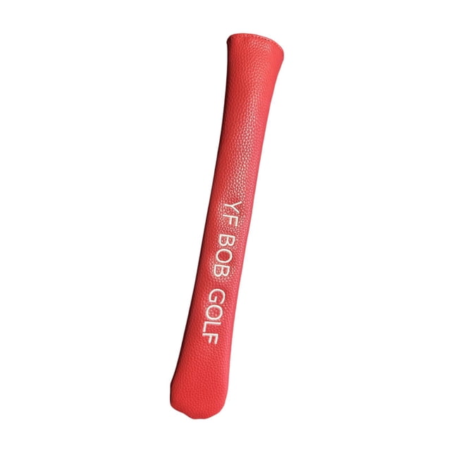 Funda para palo de alineación de golf Funda protectora para palo de golf para ejercicios de puntería Rojo