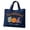 Dark Blue1, variant on Halloween Tote Bag Ghost Witch Pumpkin Floral Print Quilted Shoulder Handbag for Shopping Travel Casual Daily Use Women