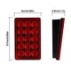 thumbnail image 5 of General Motors Square Brake lamp refitting highlighted LED Pilot lamp anti - rear explosion Warning lamp black, 5 of 5