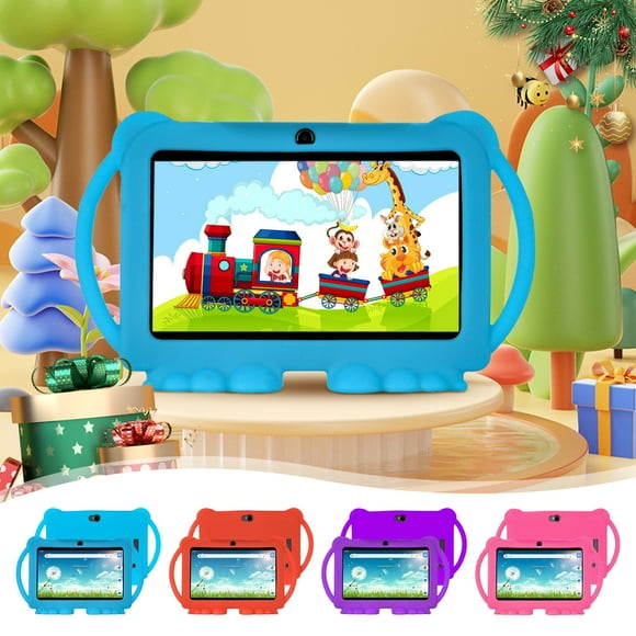 Sentmoon Computer Accessories Upgraded 7-inch Children's WiFi Tablet Computer Android Tablets 2+16G Children's Early Education Learning Machine Parent-child Gift Machine Christmas Gift Gaming Accesso
