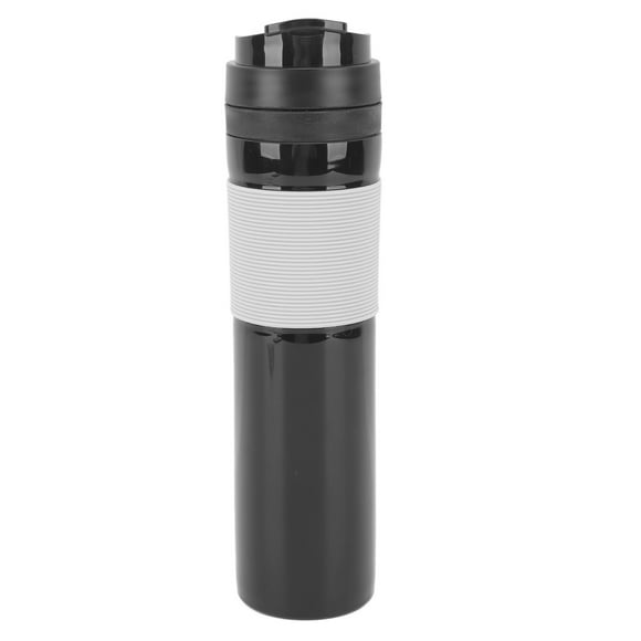 Travel Coffee Press Portable Leak Proof Design 300ml French Press Travel Coffee Maker for Commute Black