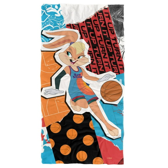 Space Jam: A New Legacy Lola Jam Officially LicensedBeach Towel 30' X 60'