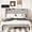 Light Gray, variant on Frostbloom Velvet Upholstered King Platform Bed Frame with Storage Headboard Shelf, USB & Type-C Charging Ports, Black