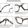 thumbnail image 3 of REAVEE 3 Pack Reading Glasses Women Blue Light Blocking, Oprah Style Computer Readers Retro Classical +2.5, 3 of 4