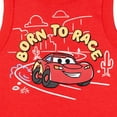 thumbnail image 5 of Disney Cars Lightning McQueen Tow Mater Guido Henley Romper and Sleeveless Romper Newborn to Infant, 5 of 5